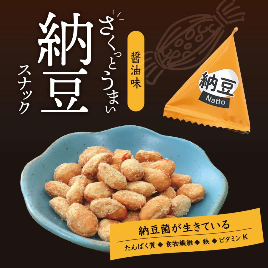 ヤマダフーズ さくっとうまい納豆スナック（醤油味） 45g×3袋 : Smile