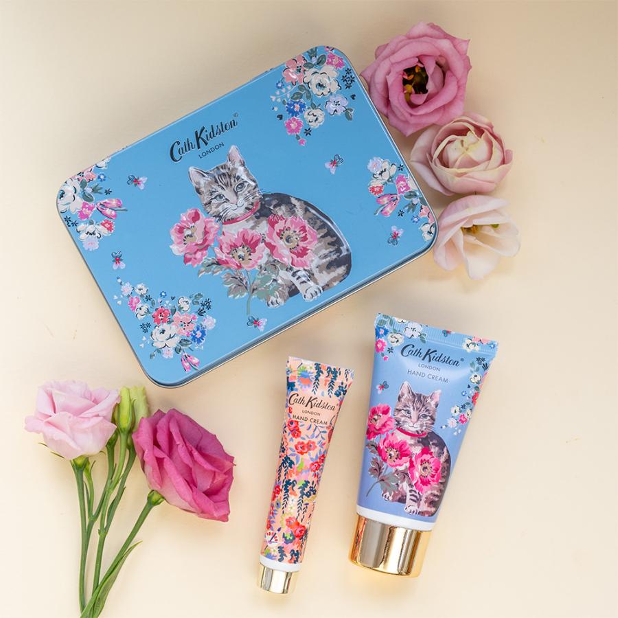 爆買 キャスキッドソン ハンドクリームTIN クリフトンキャット (50ml+