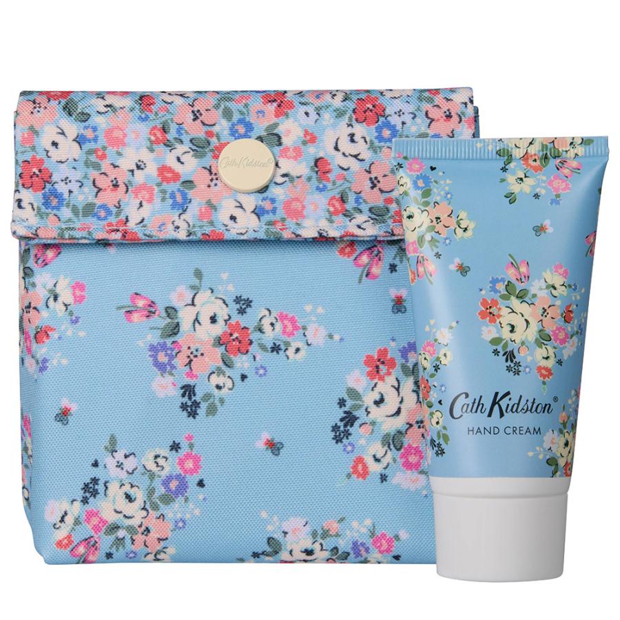 爆買 キャスキッドソン ハンドクリーム＆フラップポーチセット 50ml