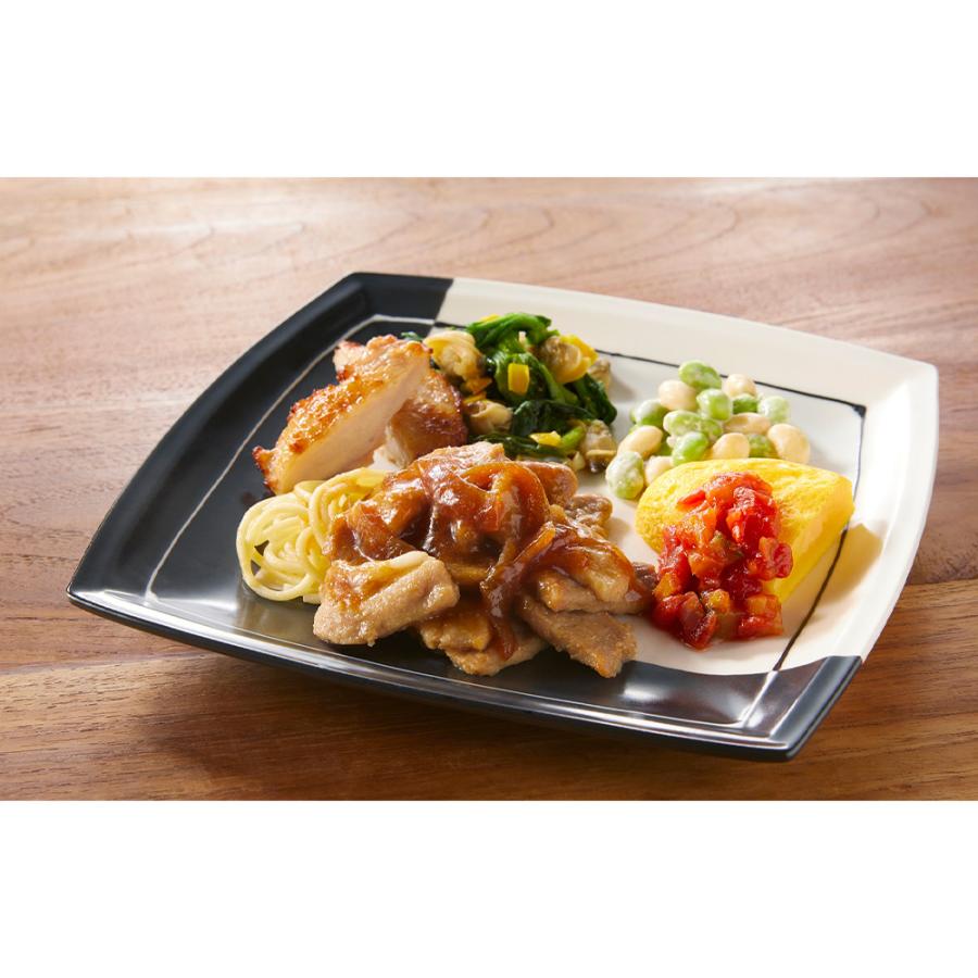 【訳あり30%OFF】 [冷凍] ニチレイフーズ 気くばり御膳PowerDeli ポークジンジャー＆チキンステーキプレート 245g×10個 【賞味期限2026年6月12日】_3