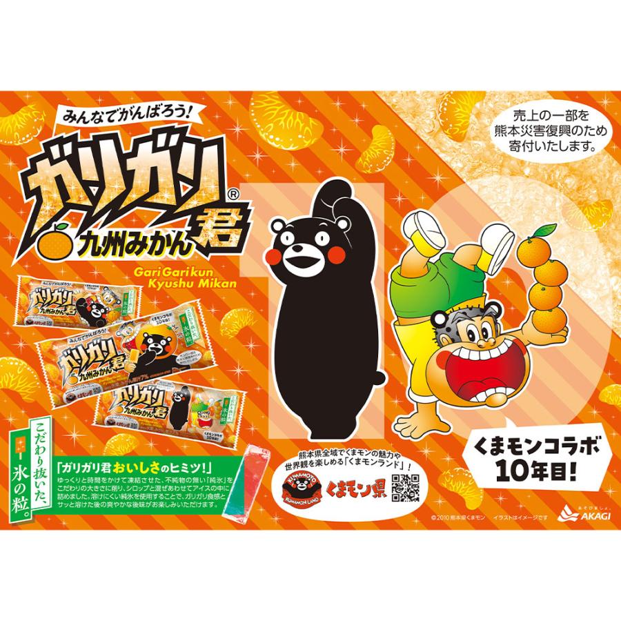 ガリガリ君 爆買 [アイス] 赤城乳業 ガリガリ君九州みかん 105ml×30個