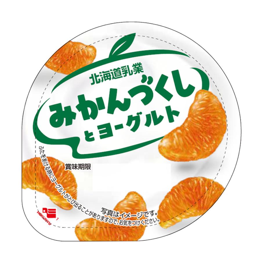 北海道乳業 [冷蔵] みかんづくしとヨーグルト 120g : Smile Spoon