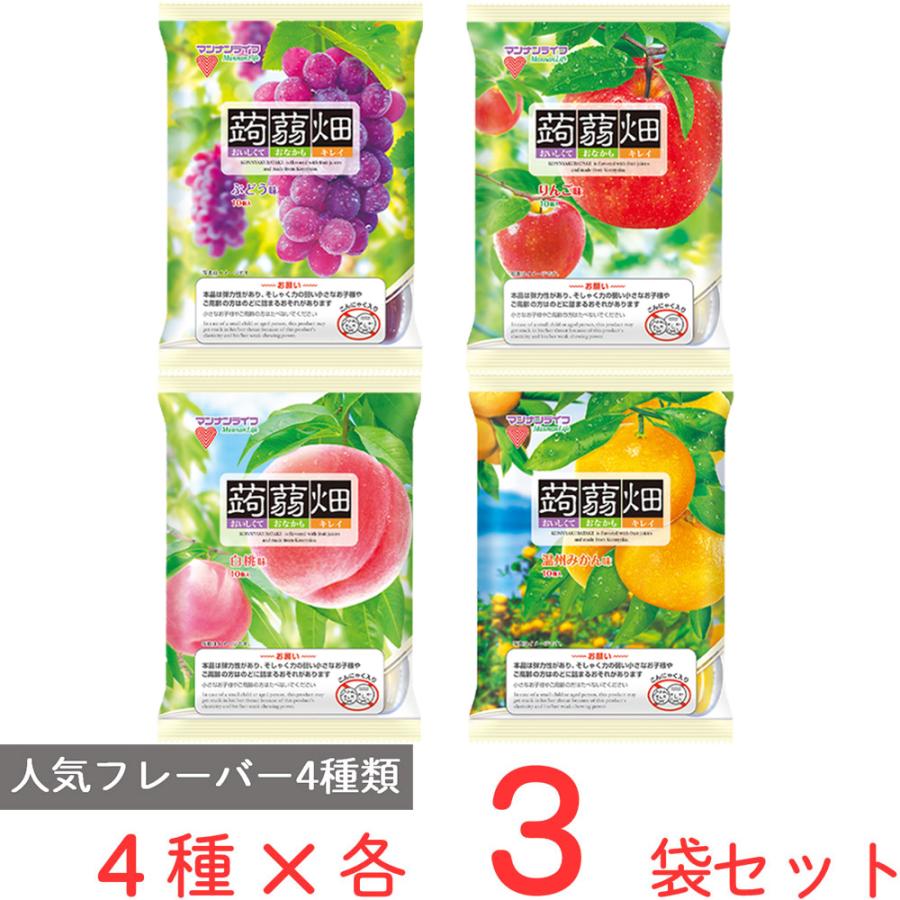 マンナンライフ 蒟蒻畑 4種アソート【蒟蒻畑ぶどう味・蒟蒻畑 マンナンライフ 蒟蒻畑 4種アソート【蒟蒻畑ぶどう味・蒟蒻畑