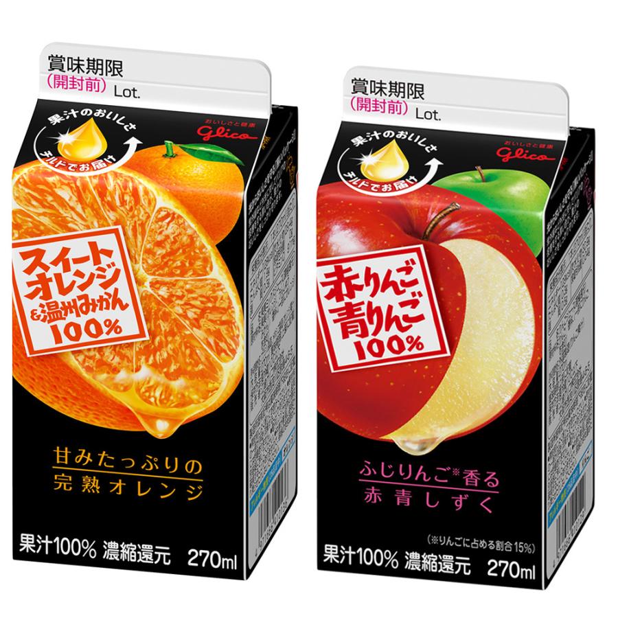 グリコ（glico） [冷蔵]江崎グリコ チルドジュースセット : Smile