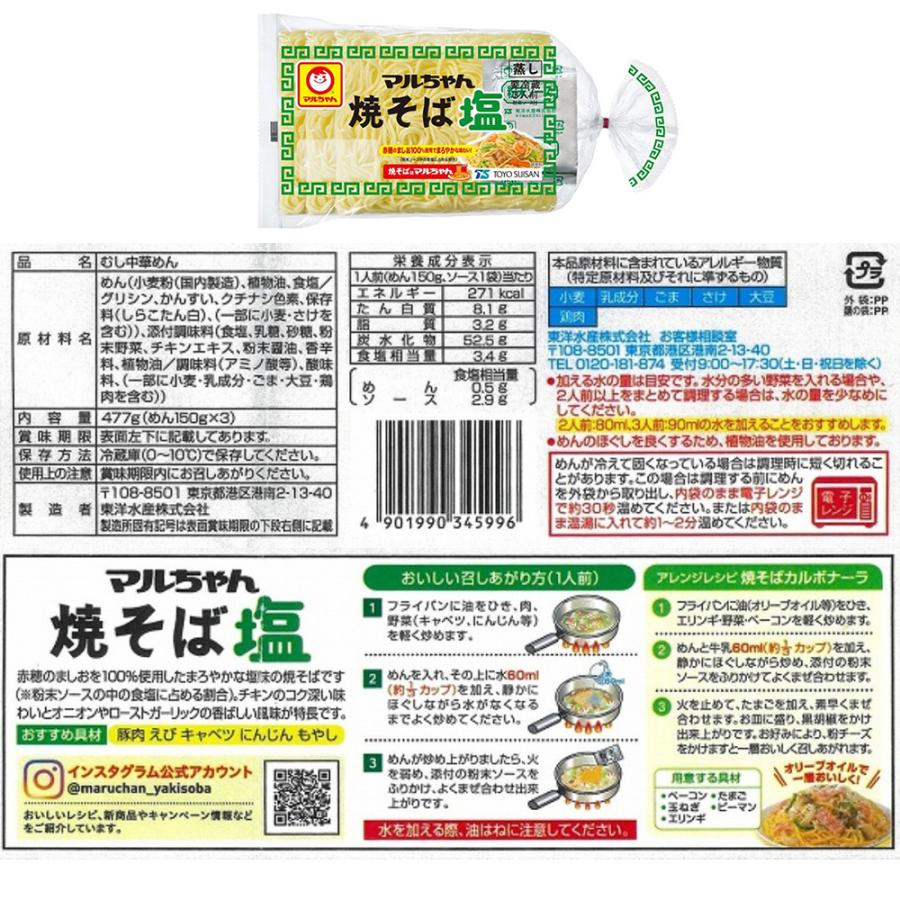 マルちゃん [冷蔵]東洋水産 マルちゃん焼きそば 4種セット 各1個
