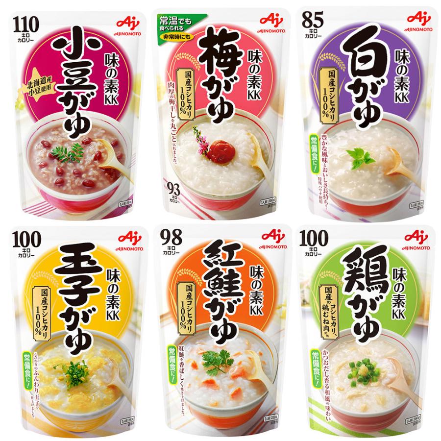 おかゆ CD12枚セット Amazon | 味の素KK おかゆ 白がゆ250g、玉子がゆ250g、小豆がゆ