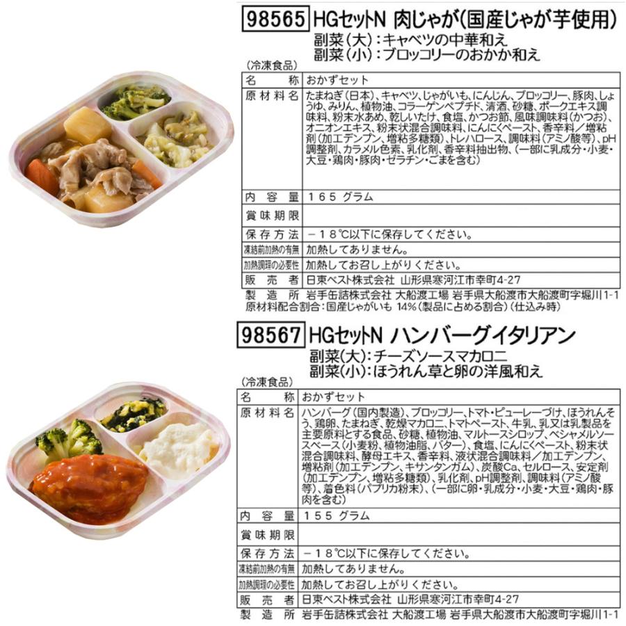 [冷凍] 日東ベスト やわらか食 ホスピタグルメ セット 14食_8