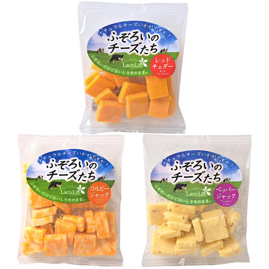 ふっちー出品 冷蔵] 高見澤 ふぞろいのチーズたち 3種セット（各1個）（レッド