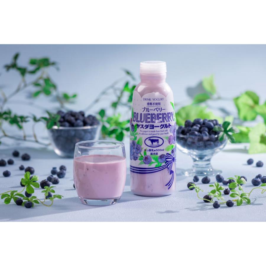 冷蔵] ヤスダヨーグルト のむヨーグルト 500ml 2種セット 各2本