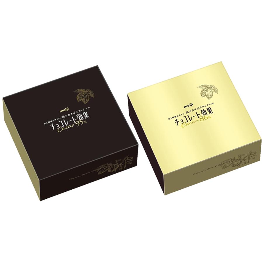 チョコレート効果 明治 カカオ 86% 95% 各1個 計2個 大容量セット