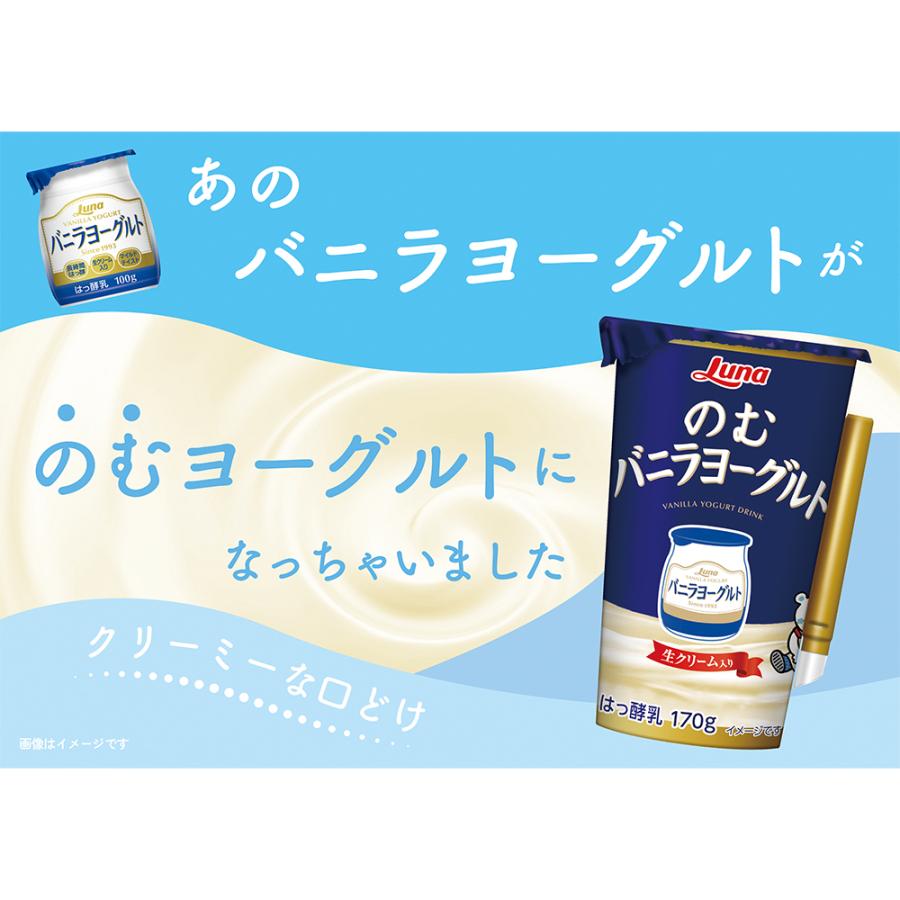 冷蔵] 日本ルナ バニラヨーグルト好きのためのアソートセット