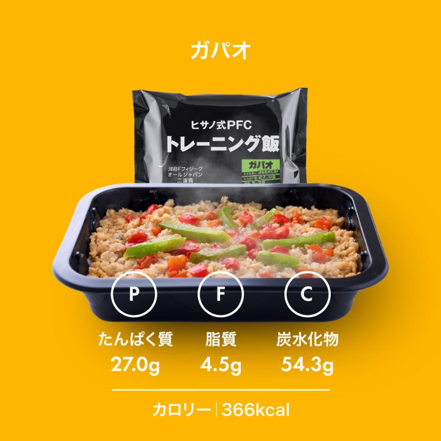 [冷凍] ヒサノ式PFCトレーニング飯 3種×各2個（大豆鶏そぼろ ガパオ チキンカレー） 冷凍弁当 ご飯付き ヒサーノ ストック |  | 13