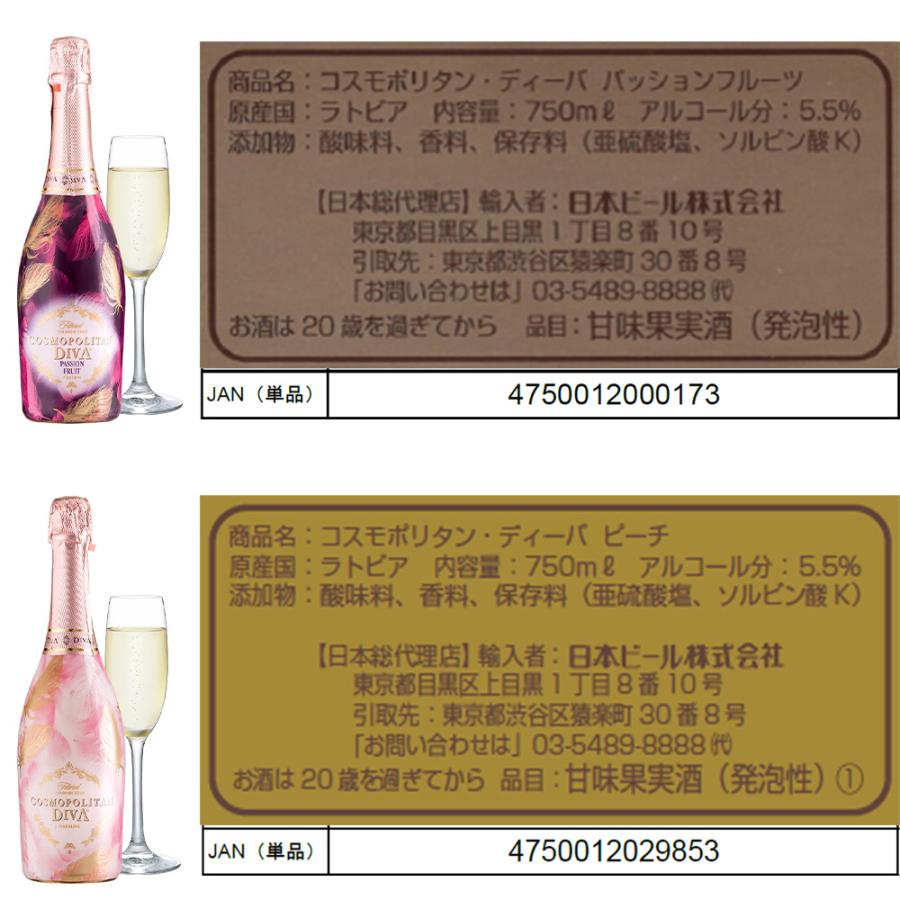 コスモポリタンディーバ2種×ハンターポテトチップス2種 アソートセット