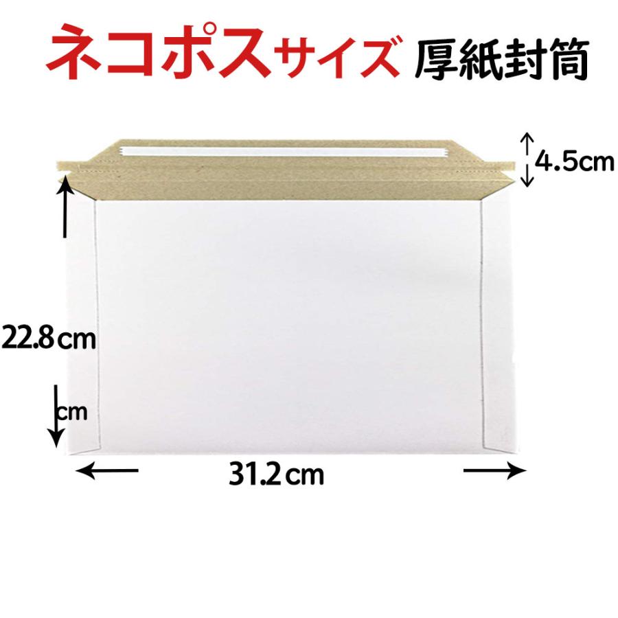 厚紙封筒 ビジネスレターケース ネコポス 対応サイズ 500枚入