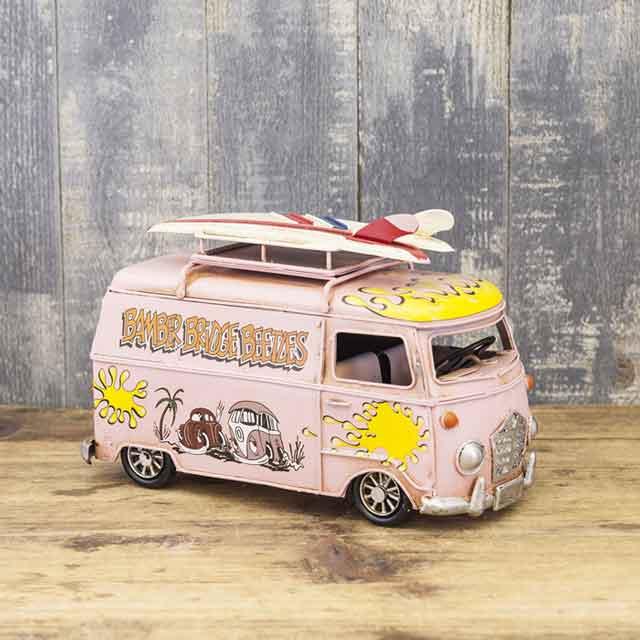 ブリキのおもちゃ Vintage BUS ヴィンテージ バス フォトフレーム｜smilevillage｜07