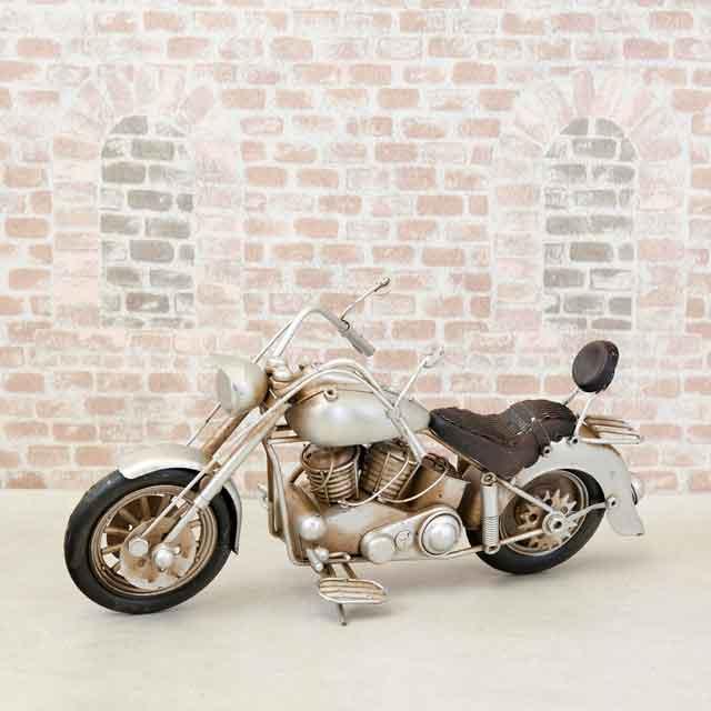 ブリキのおもちゃ ヴィンテージ モーターサイクル［SILVER WOLF