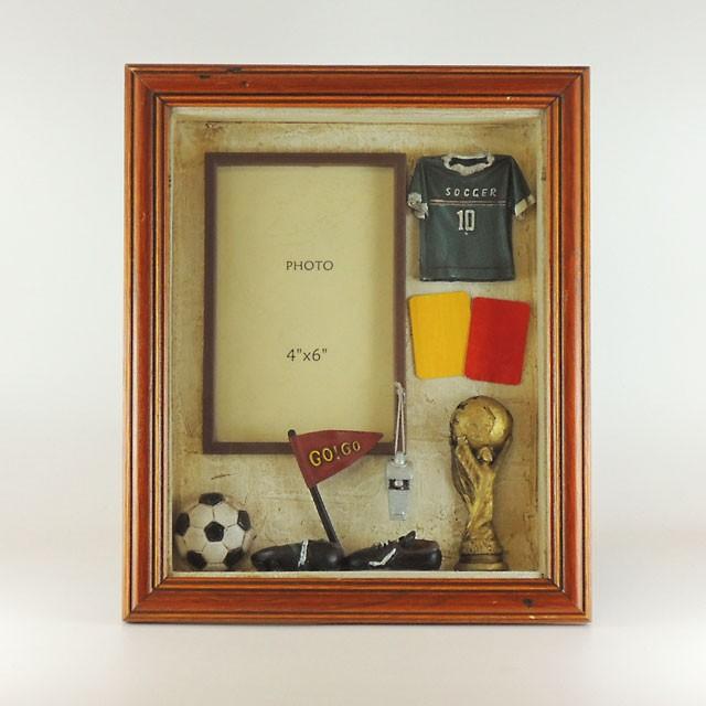 立体フォトフレーム サッカー c c Smilevillage 通販 Yahoo ショッピング