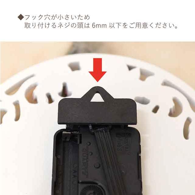 壁掛時計 スプレンディッドローズ［ラウンドウォールクロック