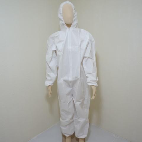 防水不織布つなぎ（50枚） 富士手袋工業 1880 使い捨てツナギ服 つなぎ