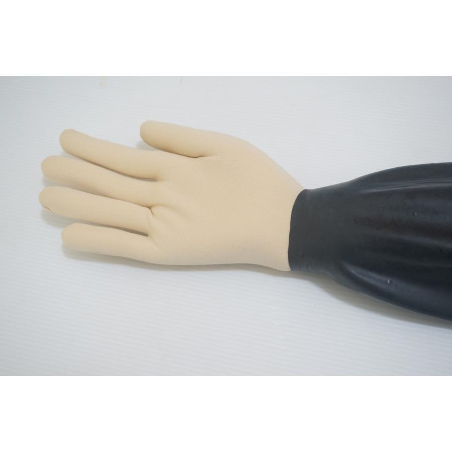 SALE/72%OFF】防水アームカバー 大洋工業 天然ゴム製国産ゴム腕カバー黒色長さ37cm(1双) 漁業 酪農 搾乳 酒造 カキ養殖 根菜 園芸 染物 果樹園 水産 農場 釣り 陶芸 制服、作業服 マリンエクセル(MARINE EXCELL) グローブ 産業用レインウェア 防水腕カバー 12089001 ブルー フリーサイズ