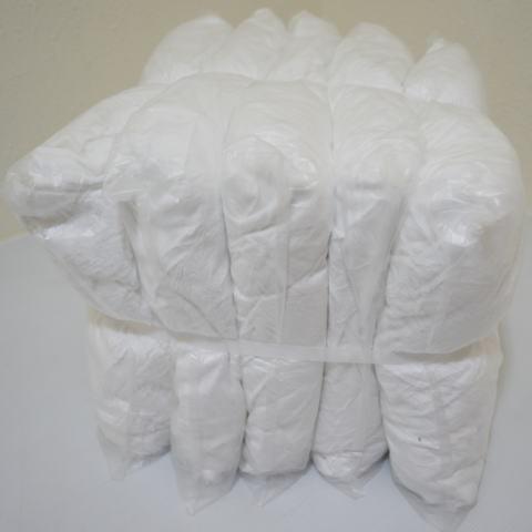白バスタオルウエス 10kg 約120cm×約60cm 使い捨て 中古バスタオル