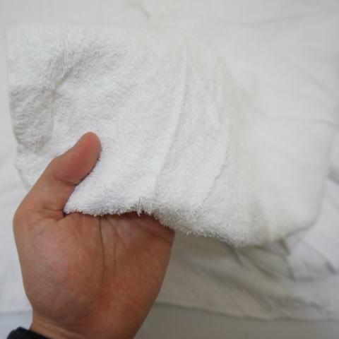 中古　業務用バスタオル　使用回数少なめ　29枚 白バスタオルウエス 10kg 約120cm×約60cm 使い捨て 中古バスタオル