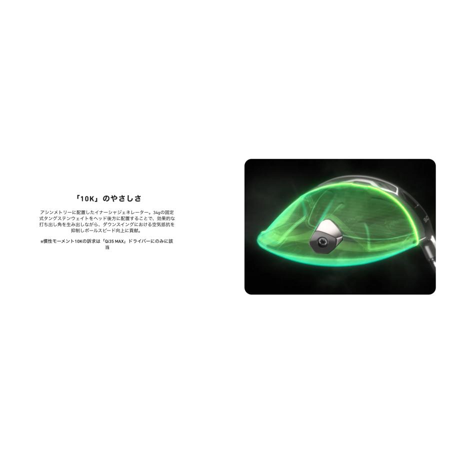 TaylorMade 2025最新 テーラーメイド Qi35MAXドライバー純正 TaylorMade 2025最新 テーラーメイド Qi35MAXドライバー純正