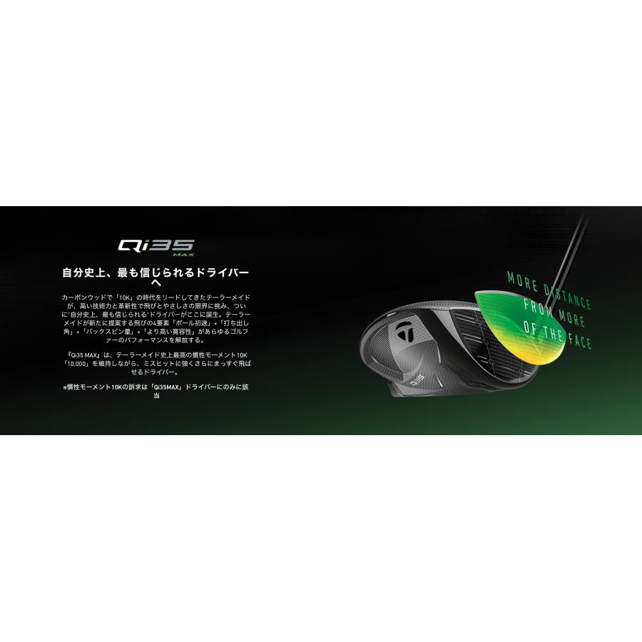 TaylorMade 2025最新 テーラーメイド Qi35MAXドライバー純正 TaylorMade 2025最新 テーラーメイド Qi35MAXドライバー純正