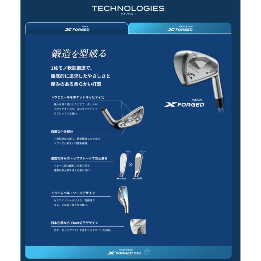 Callaway（キャロウェイ） 【受注商品】最新 2025 X FORGED MAX