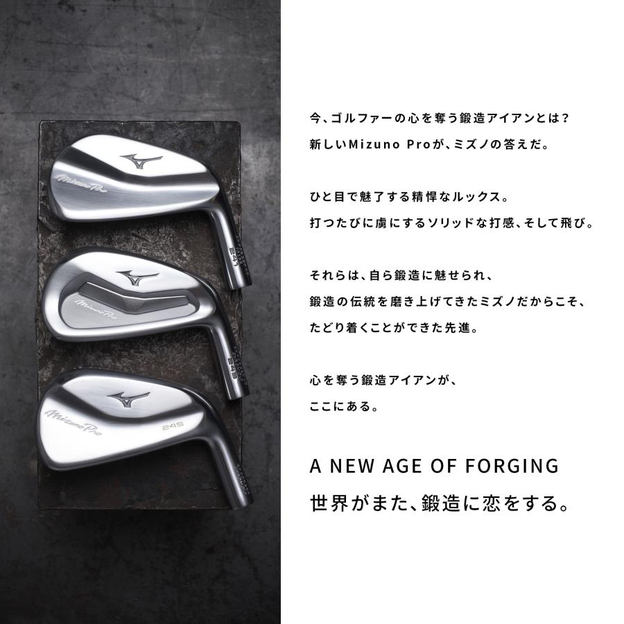 Mizuno Pro 最新 2024 MIZUNO ミズノ プロ 241 アイアン Dynamic Gold