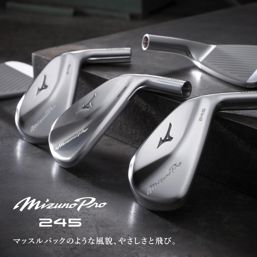 最新 2024 MIZUNO ミズノ プロ 245 アイアン Dynamic Gold 95 Flex-S シャフト 5番ーPw 6本セット MIZUNO PRO 日本正規品｜smiley-golf｜06