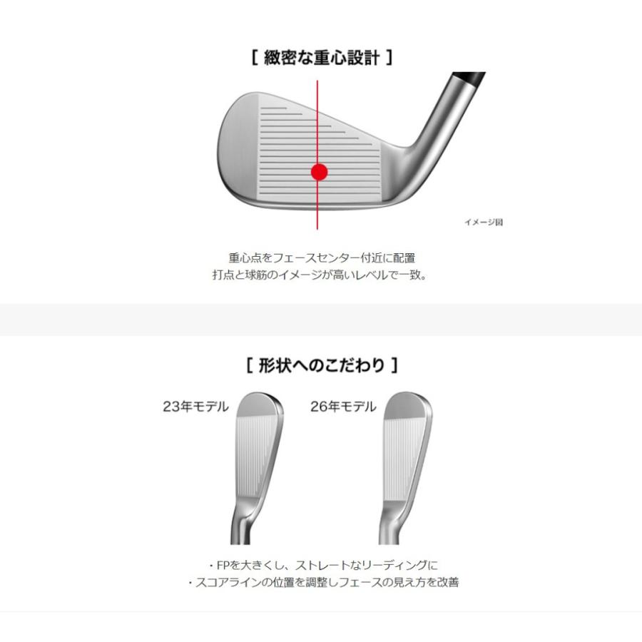 PRGR（プロギア） 【受注商品】2026最新 PRGR 02 アイアン N.S.PRO