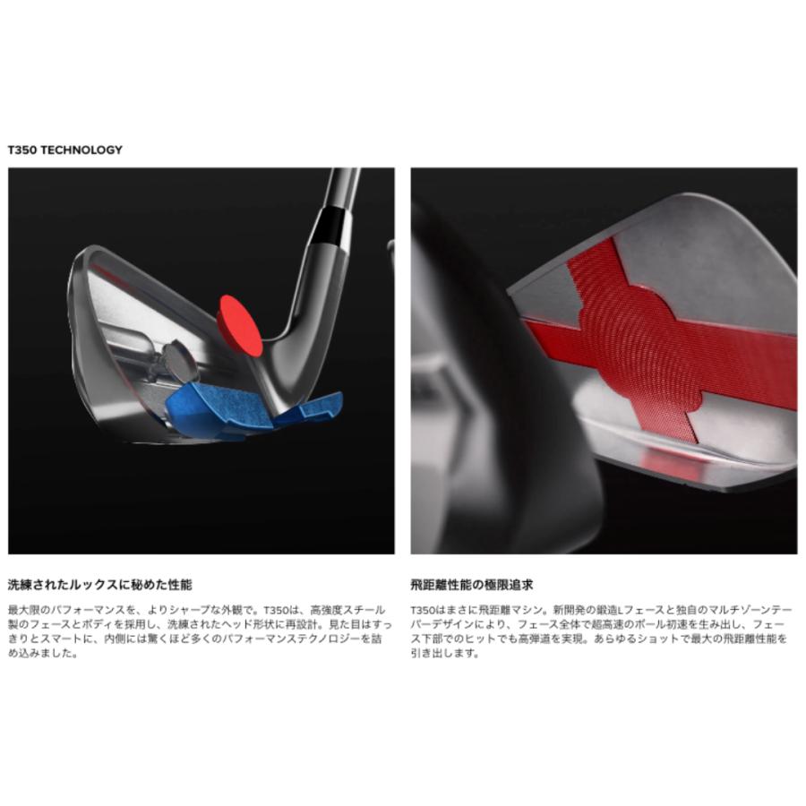 T-Series 【お取寄せ】2025最新 タイトリスト T350 アイアン 6番~Pw