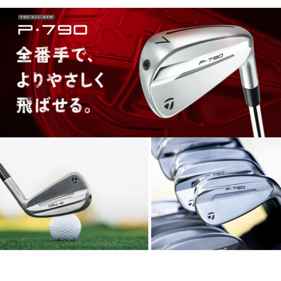 新品 テーラーメイド P790 アイアン 6本セット MCI シャフト TaylorMade 【受注商品】2025最新 テーラーメイド P790 アイアン