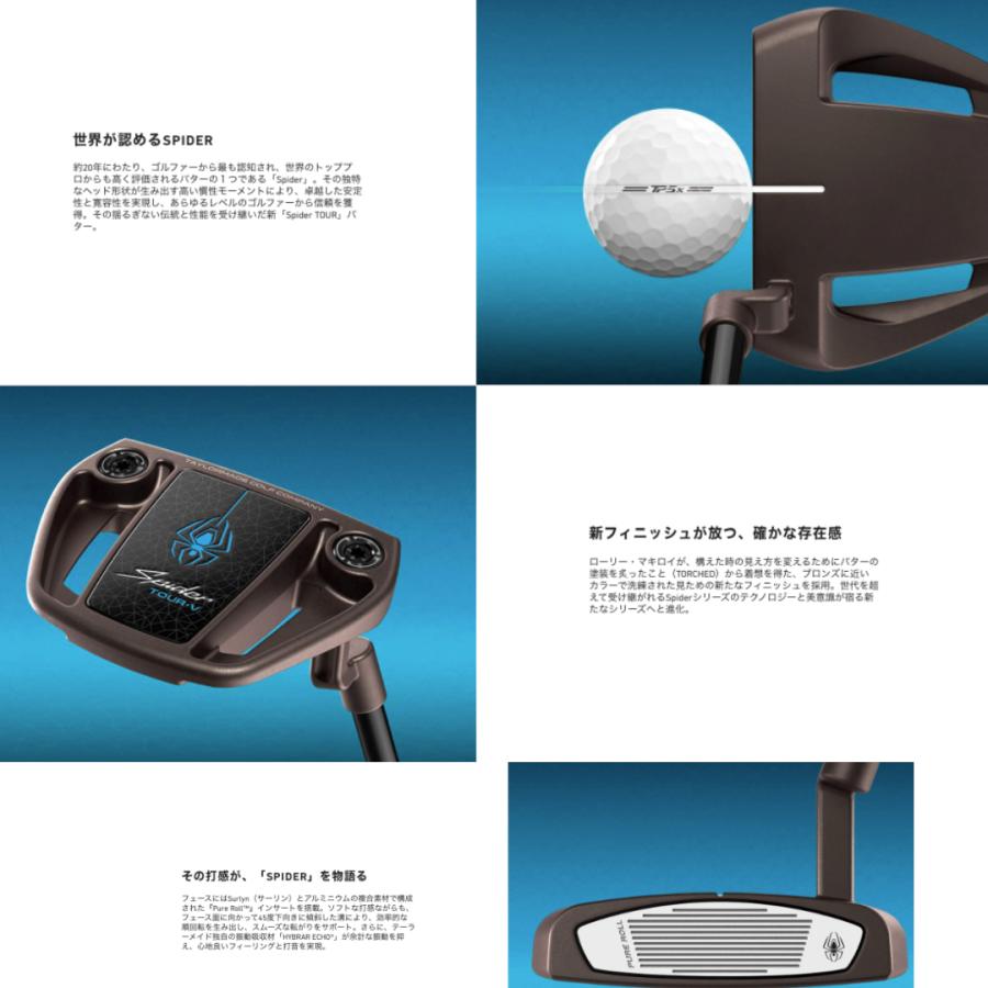 TaylorMade（テーラーメイド） 2026最新 ゴルフ Spider TOUR V TORCHED