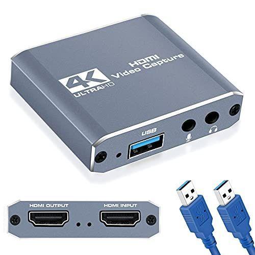 Avedio Links 4k Hdmi キャプチャーボード ゲームキャプチャー Usb2 0 1080p 60fps Hdmiループ出力 スマホ Pc用tvチューナー Robertoortiz Com Co