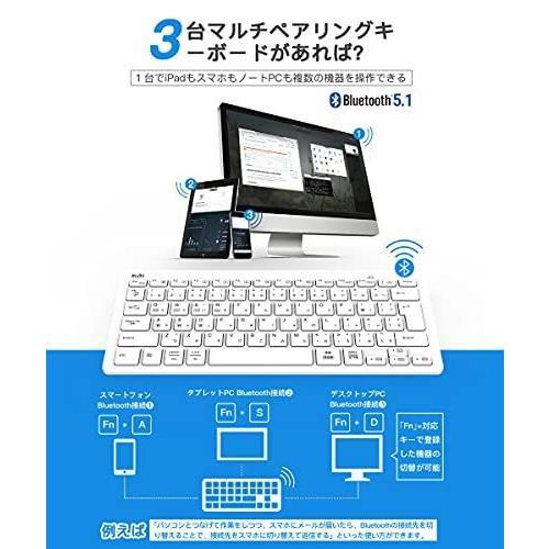 Ewin 日本語配列 Bluetooth キーボード マルチペアリング ワイヤレス キーボード アイパッド タブレット用キーボード ブルート Smiley Shop 1st 通販 Yahoo ショッピング