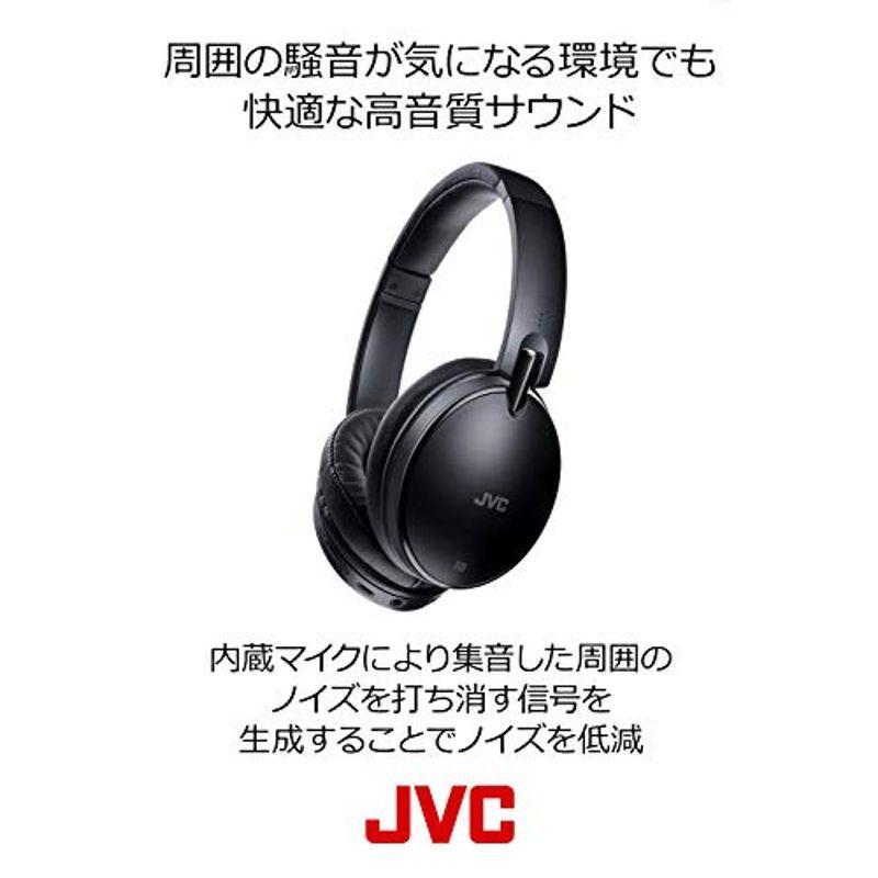 JVC HA-S88BN ノイズキャンセリングヘッドホン Bluetooth・NFC対応 連続27時間再生 有線接続対応 ハンズフリー通話用 JVC HA S88BN ノイズキャンセリングヘッドホン Bluetooth NFC対応 連続27時間再生 有線接続対応 　