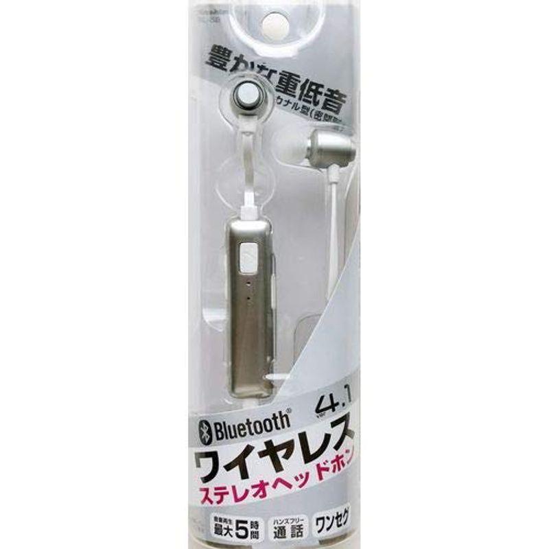 Bluetooth4.1 ヘッドフォン ホワイト BL-58 カシムラ ヘッドホン