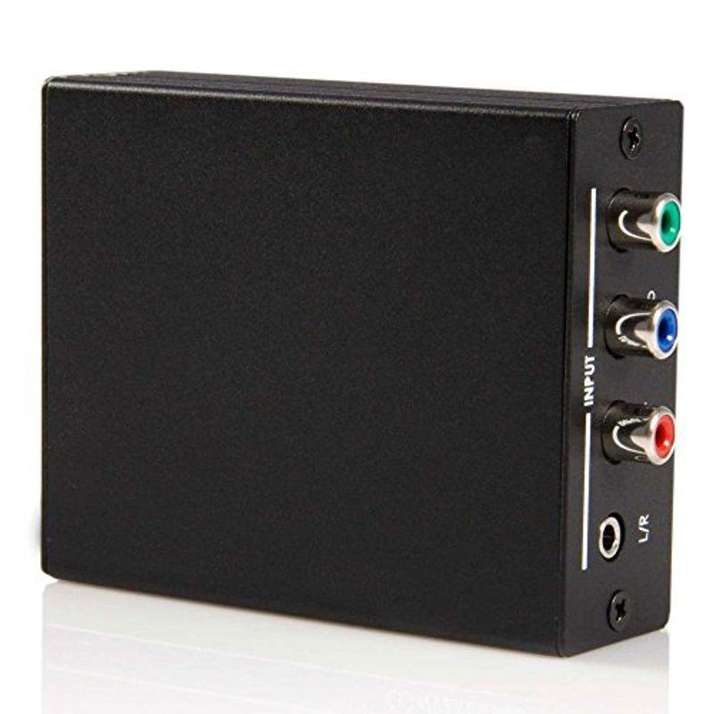 コンポーネント HDMI コンバータ アナログ(3.5?3極ミニジャック) デジタル(同軸デジタルRCA) オ