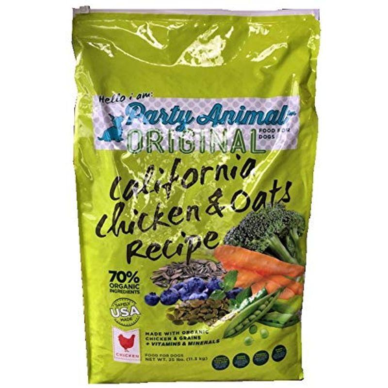 【値下げ】 PARTY ANIMAL パーティアニマル オーガニックフォーミュラ カリフォルニアチキン 11.3kg 全年齢対応 ドッグフード総合栄養食 【S2653014230】(16092円)
