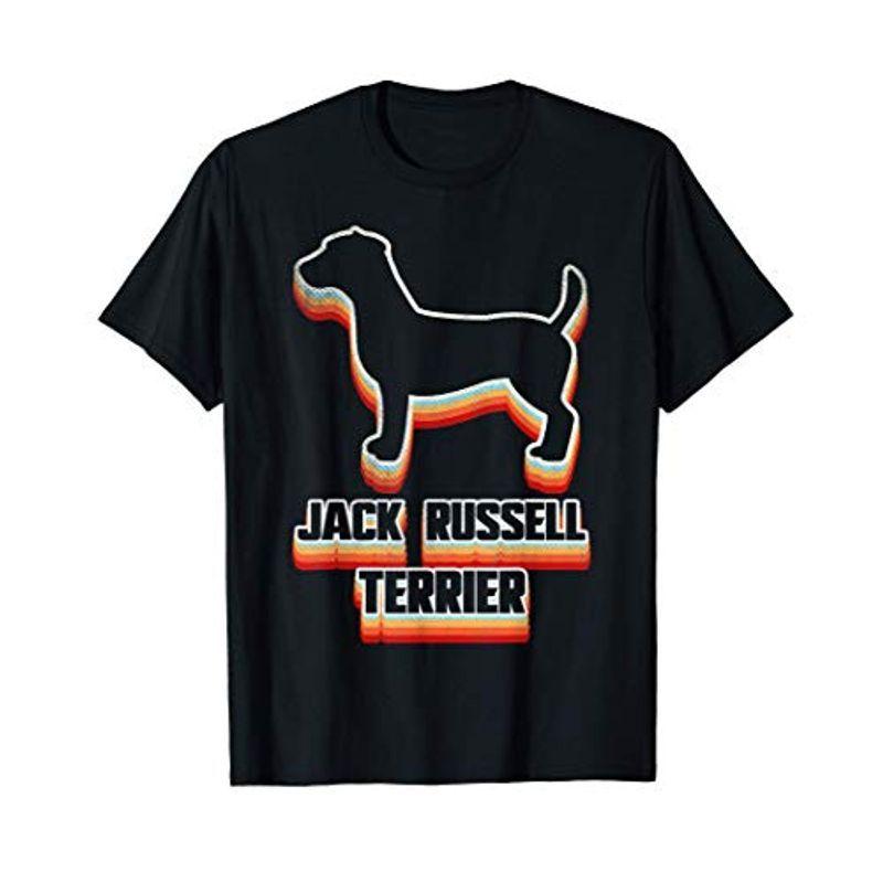 プラウドジャックラッセルテリア飼い主レトロシャツ、ジャックラッセルテリア子犬好き、ジャックラッセルテリア誕生日プレゼント Tシャツ その他掃除用具 満点の