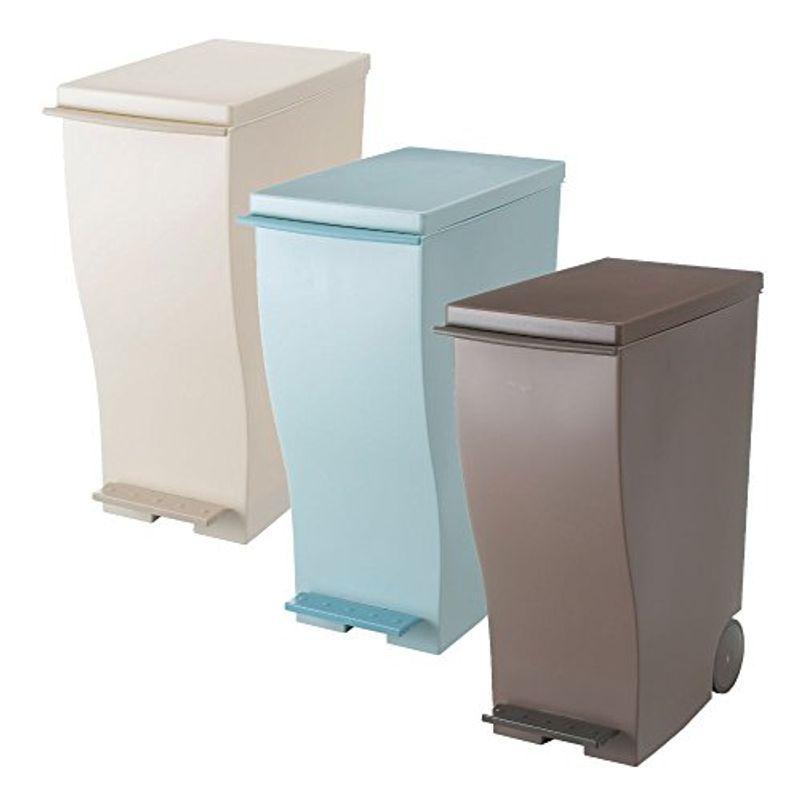 超高品質で人気の ゴミ箱 3個セット スリムペダル 30 Kcud 岩谷マテリアル ごみ箱 オールベージュ オー クード ふた付き おしゃれ ダストボックス ゴミ箱 ダストボックス Www Socialchangecentral Com