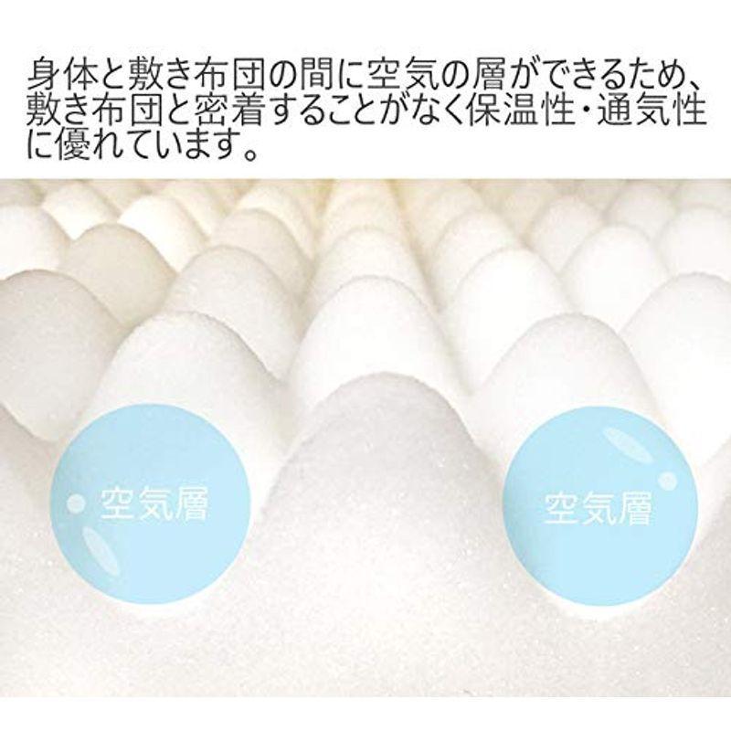 腰痛対策 敷き布団 らくらく敷ふとん シングル8×91×200cm 日本製 色柄込 KTZ0001T 　 腰痛対策 敷き布団 らくらく敷ふとん シングル8×91×200cm 日本製 色柄込 KTZ0001T