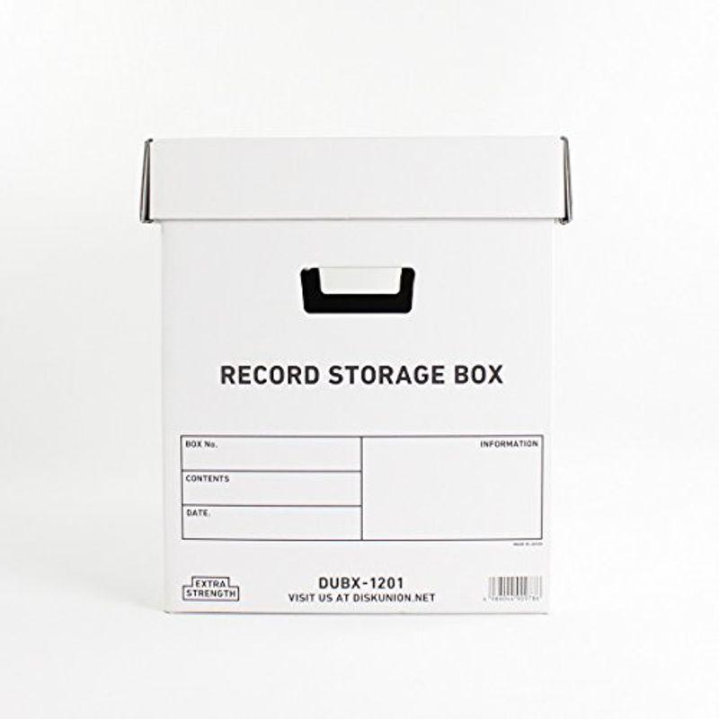 LPレコード用　ダンボール　レコードストレージボックス　RECORD　BOX（60枚サイズ）　un　STORAGE　5枚セット　disk