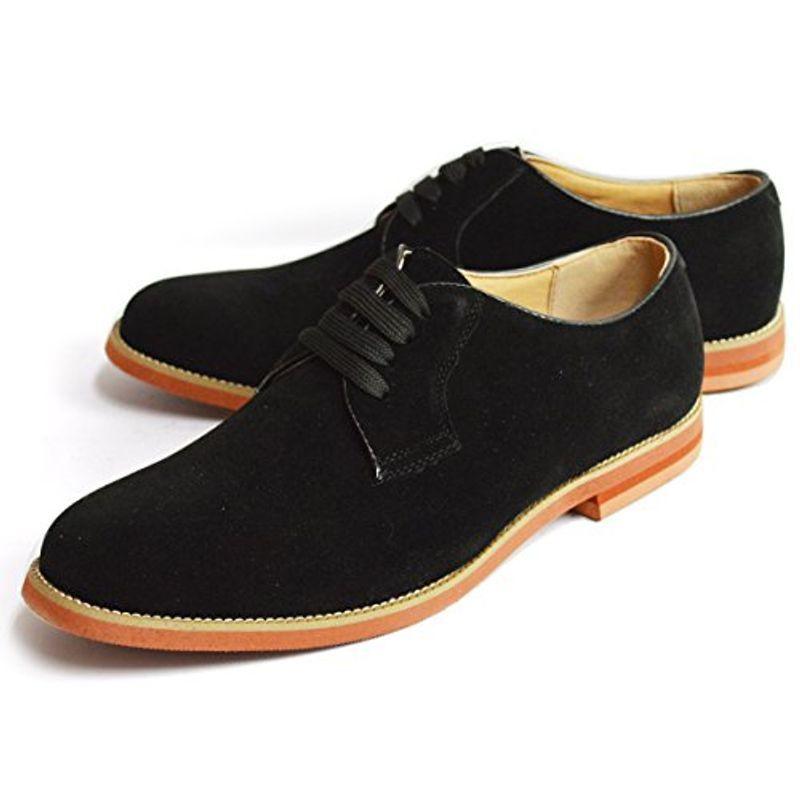 フロントページ チャッカブーツ デザートブーツ ブーツ メンズ カジュアル シューズ スエード 靴 27cm 27 5cm相当 Bla チャッカブーツ Www Qe Ae