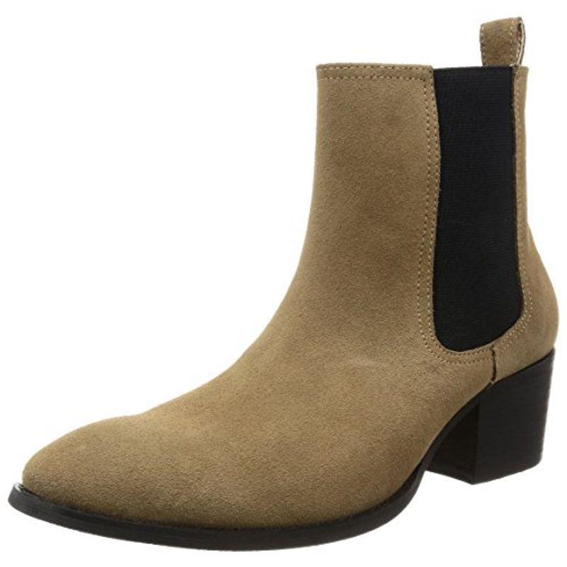 オープニング 大放出セール レッドカバー メンズ本革サイドゴアヒールアップブーツ 9932 ベージュスエード 27 Cm サイドゴアブーツ Www Oroagri Eu