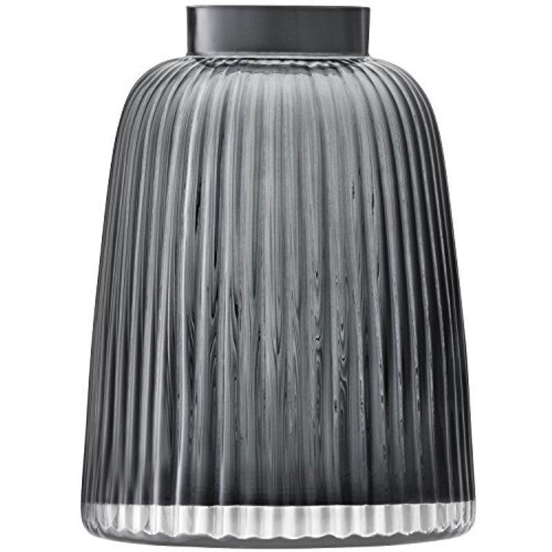LSA(エルエスエー) フラワーベース(花器) グレー 高さ26cm PLEAT(プリート) G1399-26-847 LSA エルエスエー フラワーベース 花器 グレー 高さ26cm PLEAT プリート G1399 　