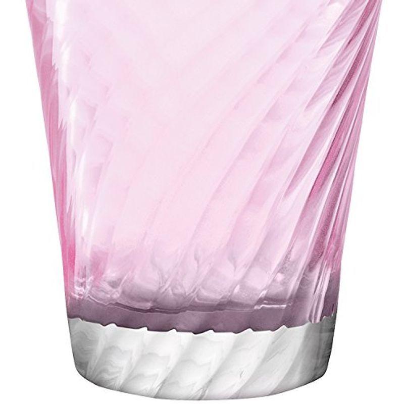 LSA(エルエスエー) フラワーベース(花器) ピンク 高さ35cm CHIFFON(シフォン) G344-35-976 LSA エルエスエー フラワーベース 花器 ピンク 高さ35cm CHIFFON シフォン G344 　