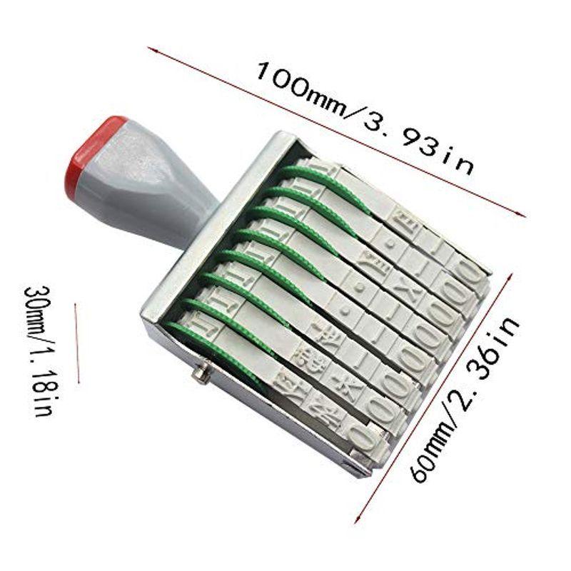 日付印スタンプ 回転ゴム印 8 桁 自動ナンバリングマシン ローラー 事務所 ナンバープリンタ日付 スタンプ番号 スタンプ Smiley Shop 1st 通販 Yahoo ショッピング